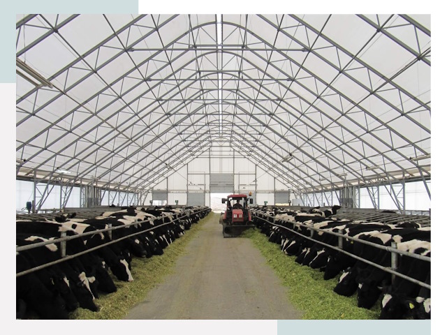 Тентовые коровники в Сальске от 610 руб. - Надежно и доступно