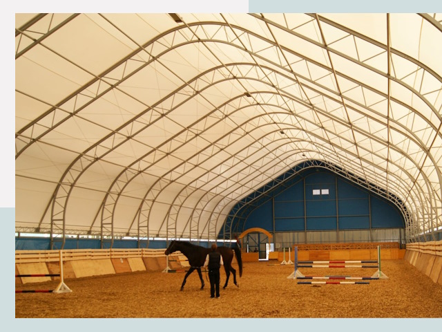 Строительство конных манежей в Сальске