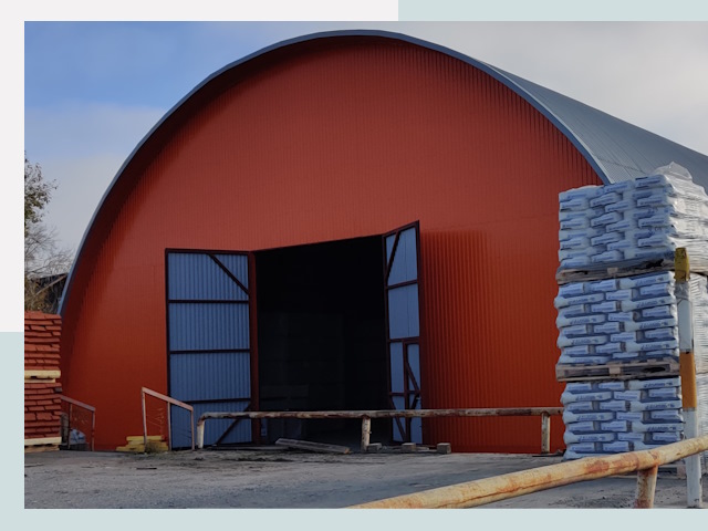 Полукруглые ангары по цене от 610 руб. в Сальск