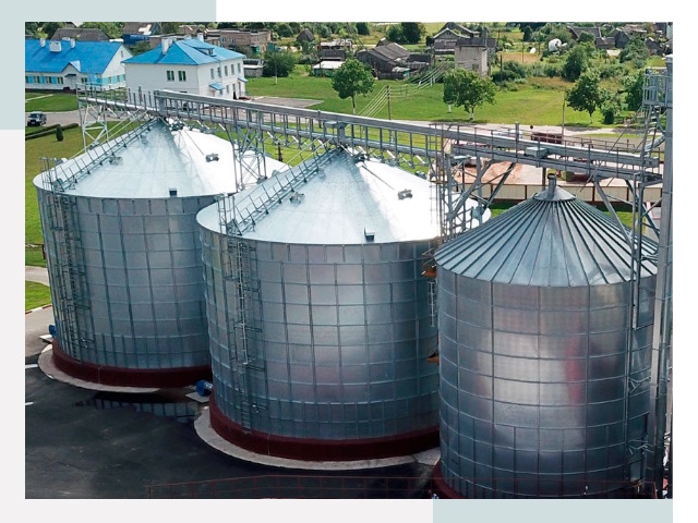 Металлические силосы в Сальске