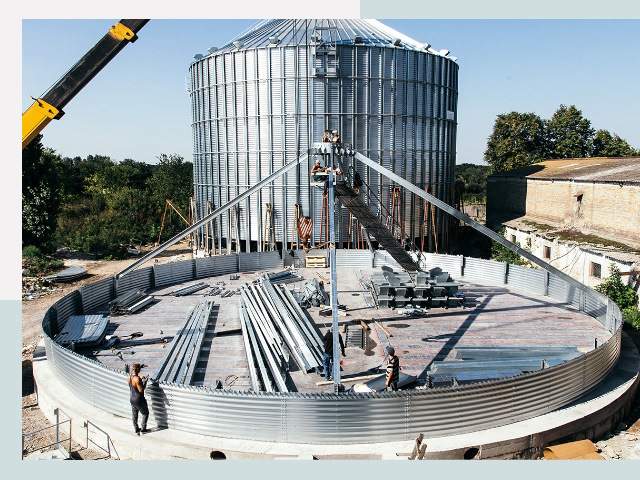 Силосы для зерна в Сальск от 610 руб. - Надёжное хранение