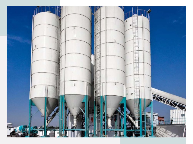 Строительство цементных силосов в Сальске