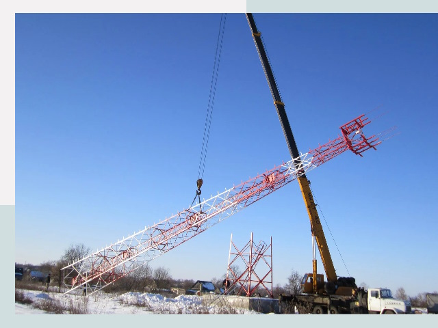 Строительство башен связи в Сальске от 610 руб.