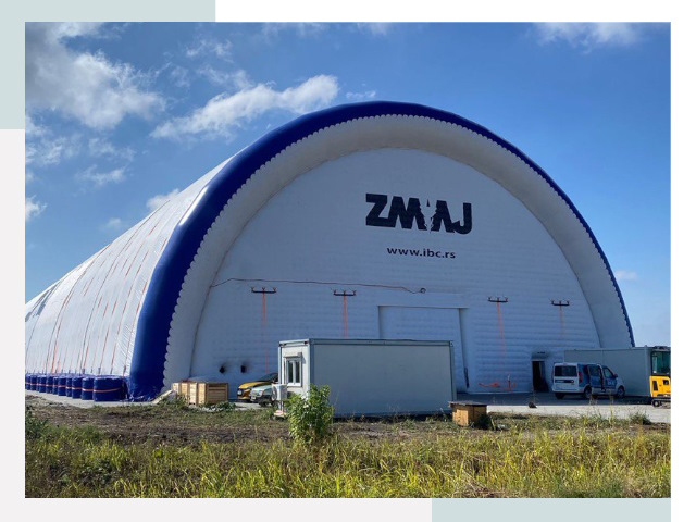 Брендирование ангаров в Сальске