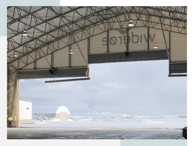 Ворота для ангаров в Сальске