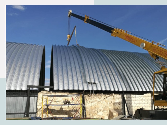 Реконструкция ангаров в Сальске от 610 руб.